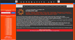 Desktop Screenshot of generativeart.com